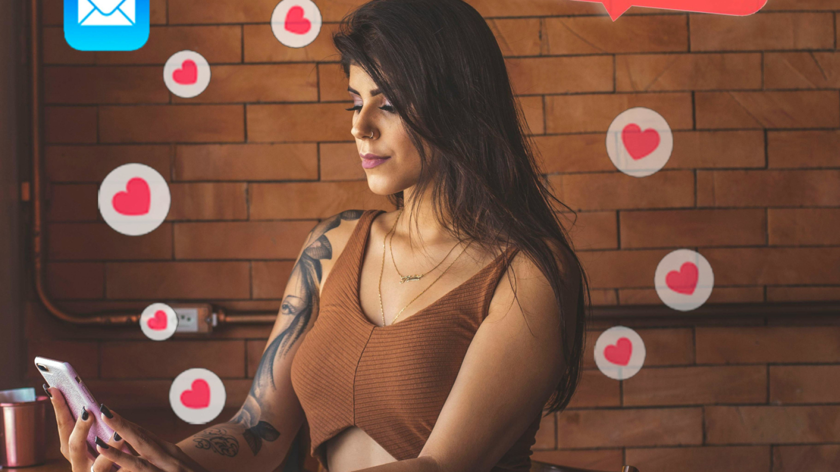 web design social media