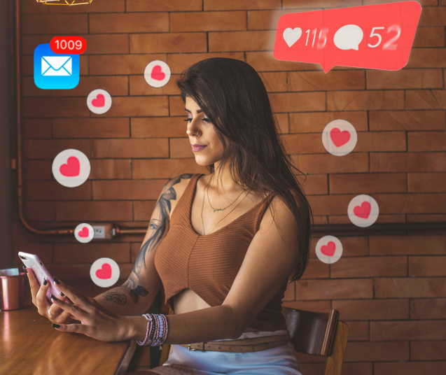 web design social media